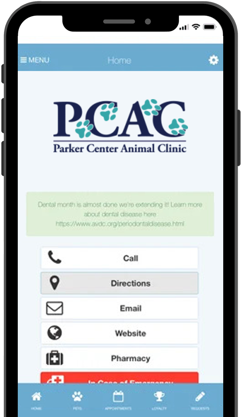 Parker center animal deals clinic parker co